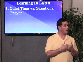 06/20/15 - Learning To Listen Cont. â€“ Prayer pt9